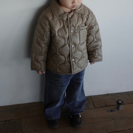 quilting jacket / ochre