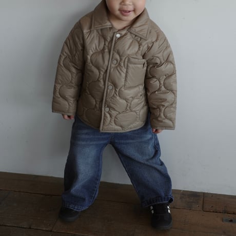 quilting jacket / ochre