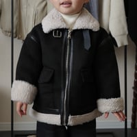 black mouton jacket