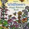 集中力と想像力を育む！マジックペインティングブック【Wildflowers（野の花たち）】（水だけで色づく！マインドフルな魔法の水ぬりえ）