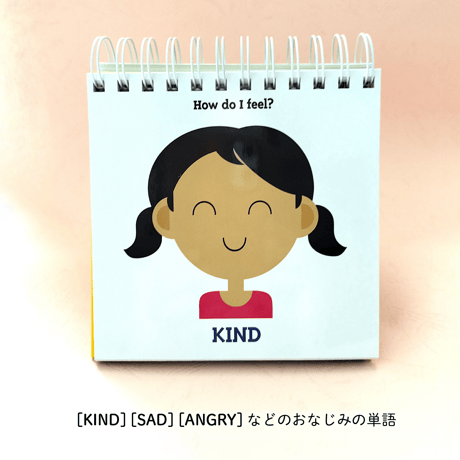 NYから直輸入🌟＜MOOD FLIP BOOK＞ ムード・フリップ・ブック🍍「しなやかな心を育てる！」感情とこころの成長をサポートするアイテム🍍