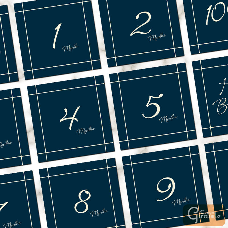 ひまわりページ　マンスリーカード ひまわりページ マンスリーカード 6.マンスリーカード 月齢