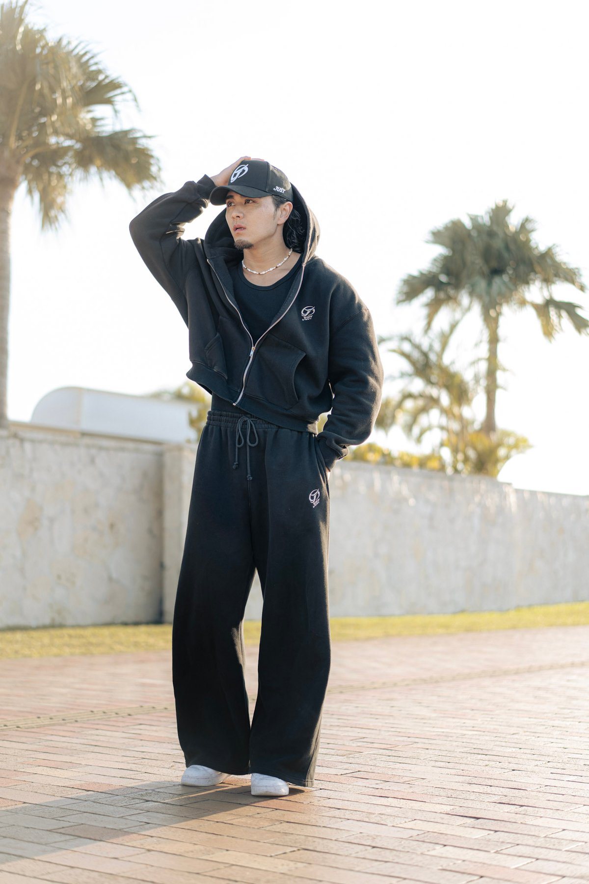 JUST Volume Sweat pants BLACK | JUST