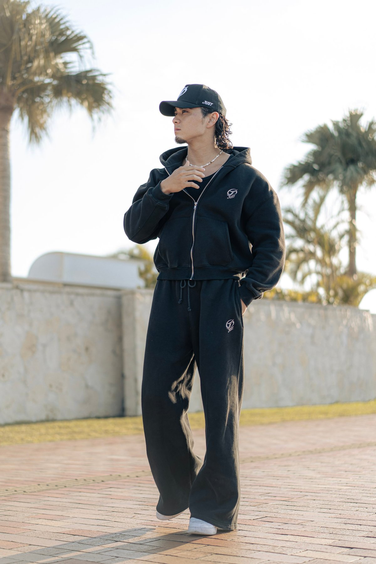 JUST Volume Sweat pants BLACK | JUST