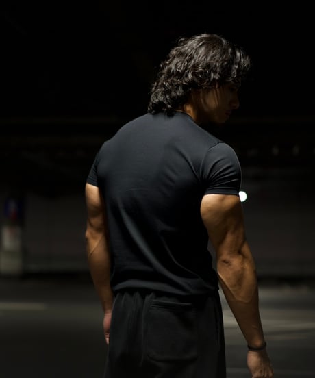 JUST FIT T BLACK