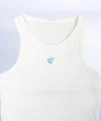 JUST ICON TANK WHITE