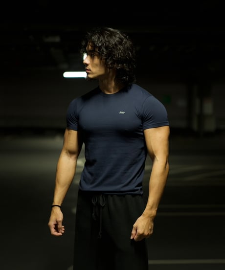 JUST FIT T NAVY