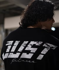 JUST CROP T BLACK