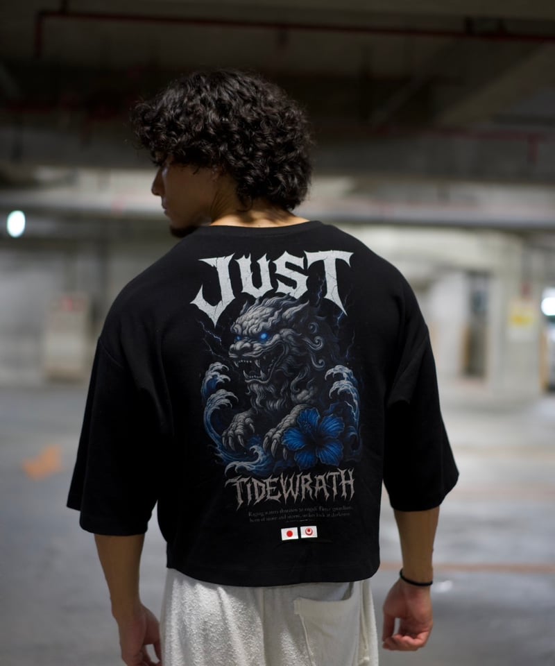 JUST ONAGA 応援OKINAWA T BLACK ※9/11より随時配送 | JUST