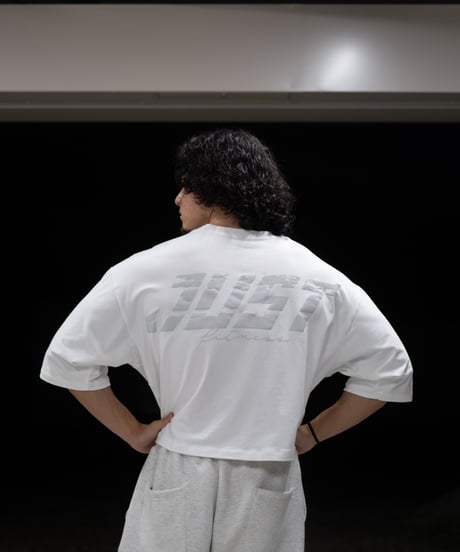JUST CROP T WHITE