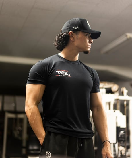 【ICHARIBACHODE】FIT T BLACK×RED