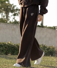 JUST volume sweat pants BROWN