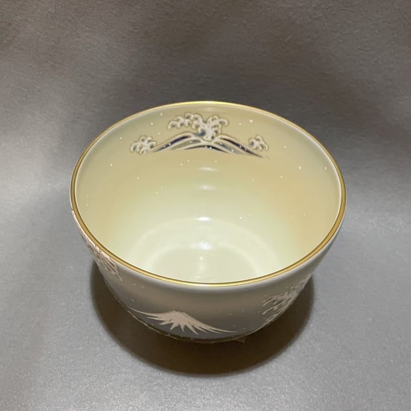 茶碗 浪裏に富士 茶碗 | 秀栄堂