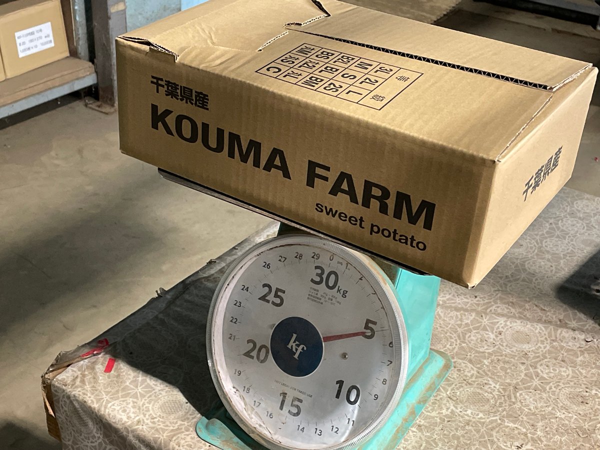 千葉県産紅はるかB品 5㎏箱 | KOUMA FARM