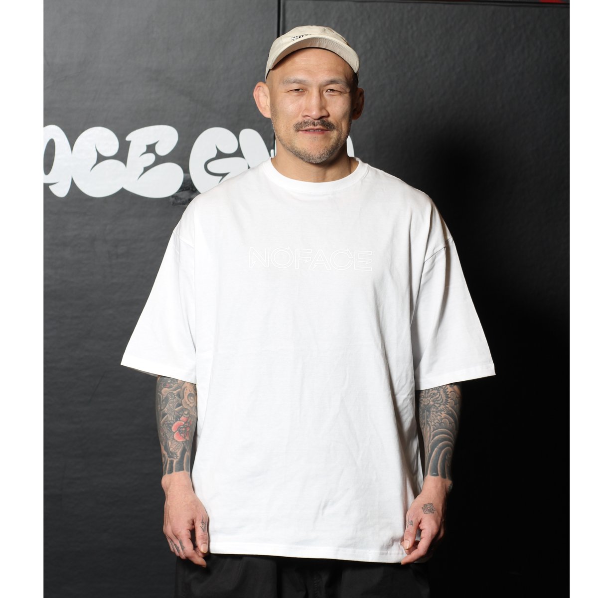 NO FACE TEE （白） | NOFACE