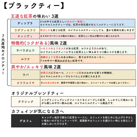 デカフェ ティーバッグ3個入り