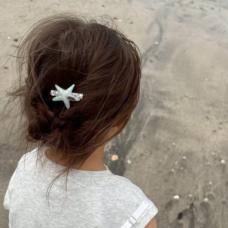 shell & starfish pin