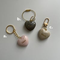 initial heart charm