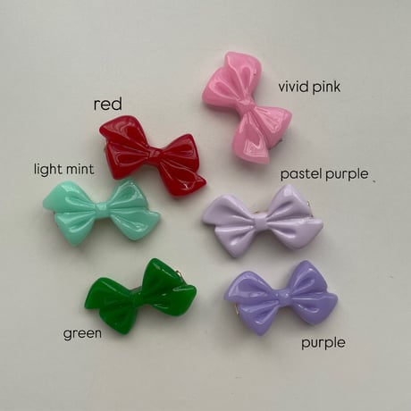 2026 s/s ribbon pin