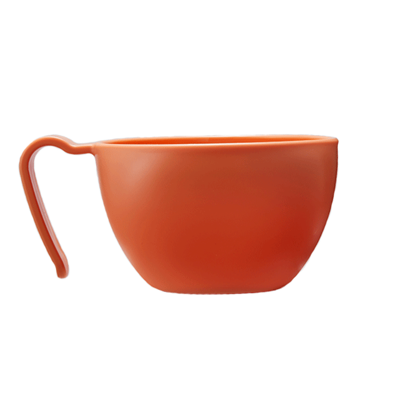 8】 食事が自分で出来るお皿（万能茶碗・オレンジ） | KAIGO