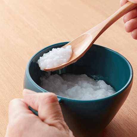 【9】 食事が自分で出来るお皿（万能茶碗・グリーン）