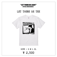 ALBUM JACKET WHITE T-SHIRT “LET THERE BE TEE”