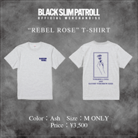 【Mサイズ限定】REBEL ROSE T-SHIRT