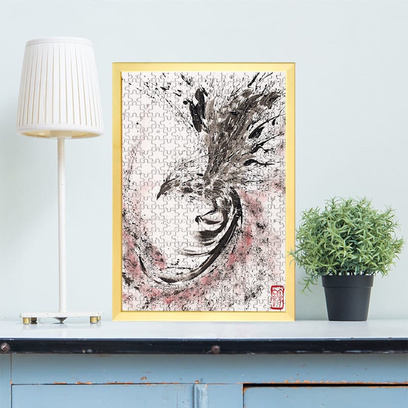 SAHALL 草の息吹　ART collection ジグソーパズル　レトロ SAHALL 草の息吹 ART collection ジグソーパズル レトロ
