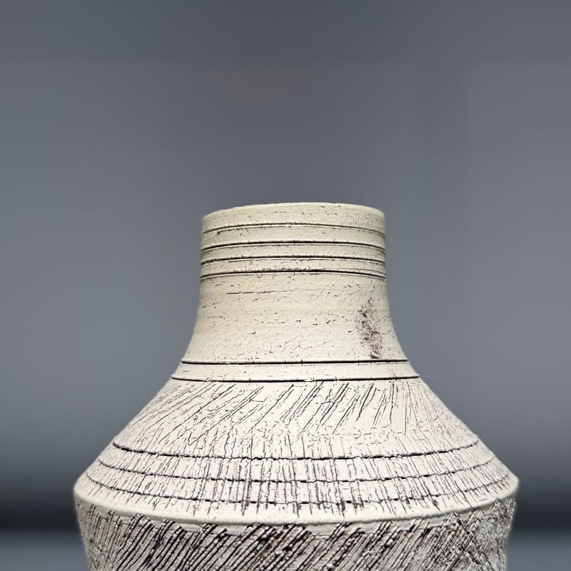 花瓶】saki earthenware flower vase | MEGASHEEP