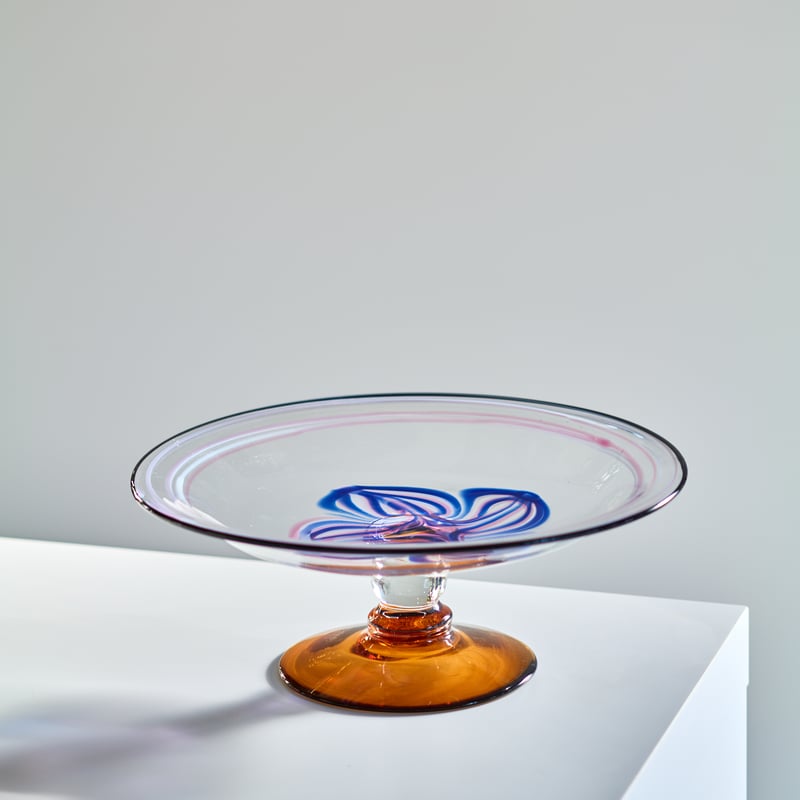 岩田藤七 「吹硝子高杯」共箱 | MEGASHEEP