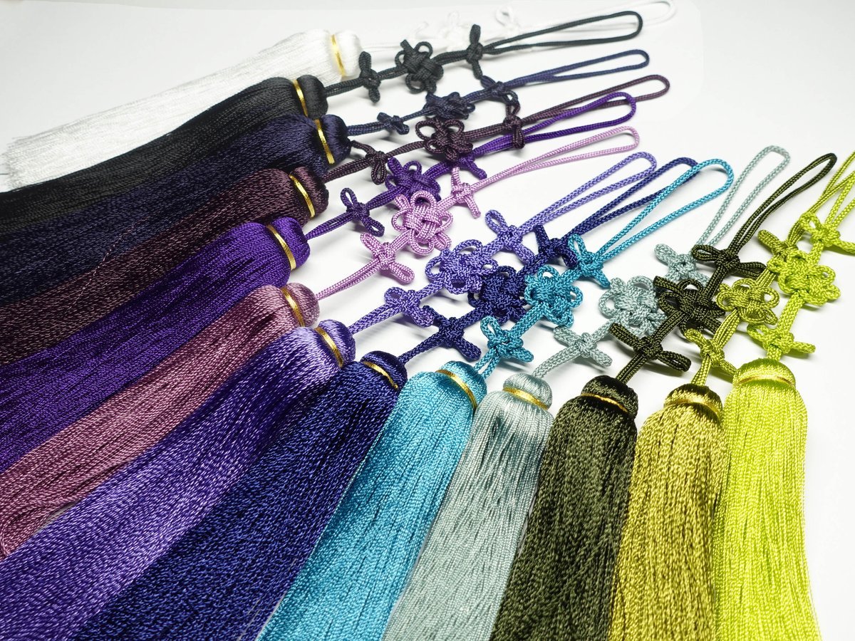 房糸 筥迫用＜紫・白黒＞ | 筥迫作房