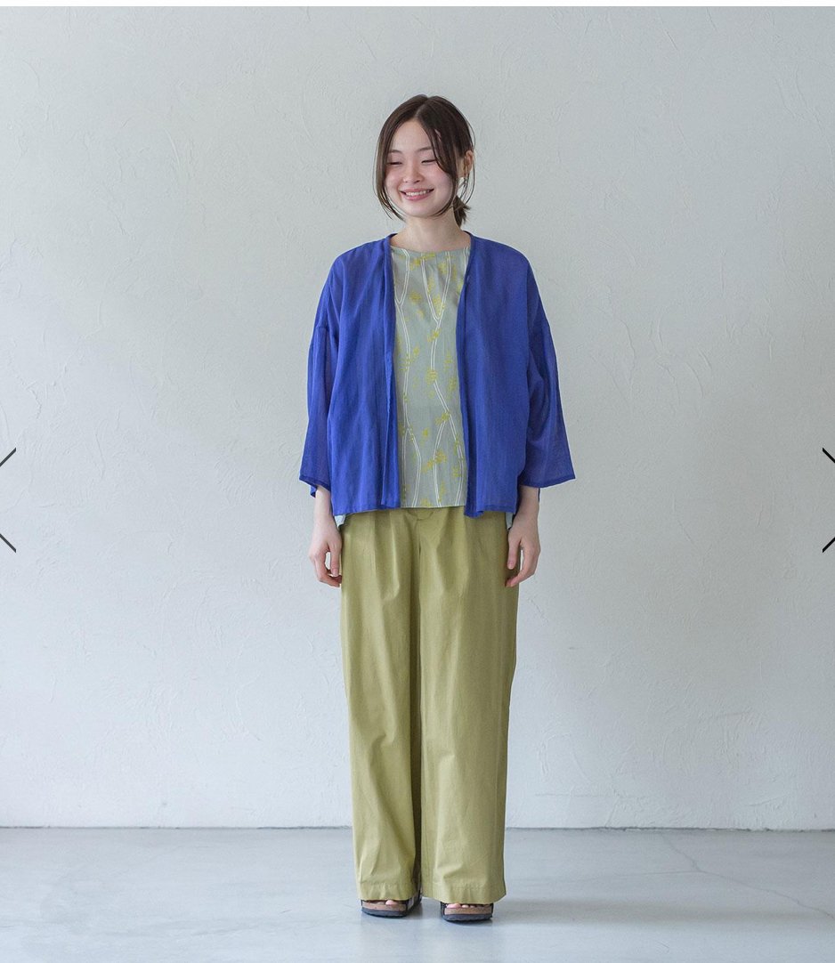 【羽織】ドルマンスリーブ　ハオリ【ロイヤルブルー】シサム工房 fit=scale-down,w=1200