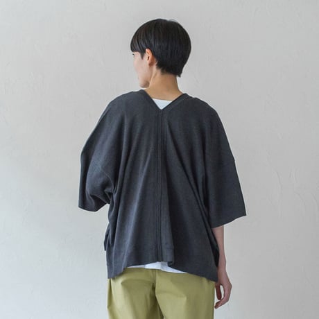 【オーガニックコットン】ワイドスリーブカーディガン【羽織り】　シサム工房