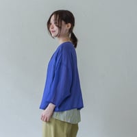 【羽織】ドルマンスリーブ　ハオリ【ロイヤルブルー】シサム工房