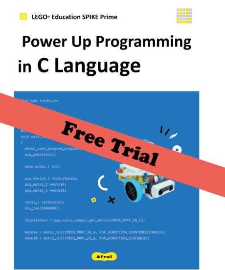 Free trial : LEGO Education® SPIKE Prime C Language Learning Material
