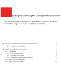 [FOR RENEW] License (May 1, 2026 – May 31, 2027) SPIKE Prime C Language Learning Material