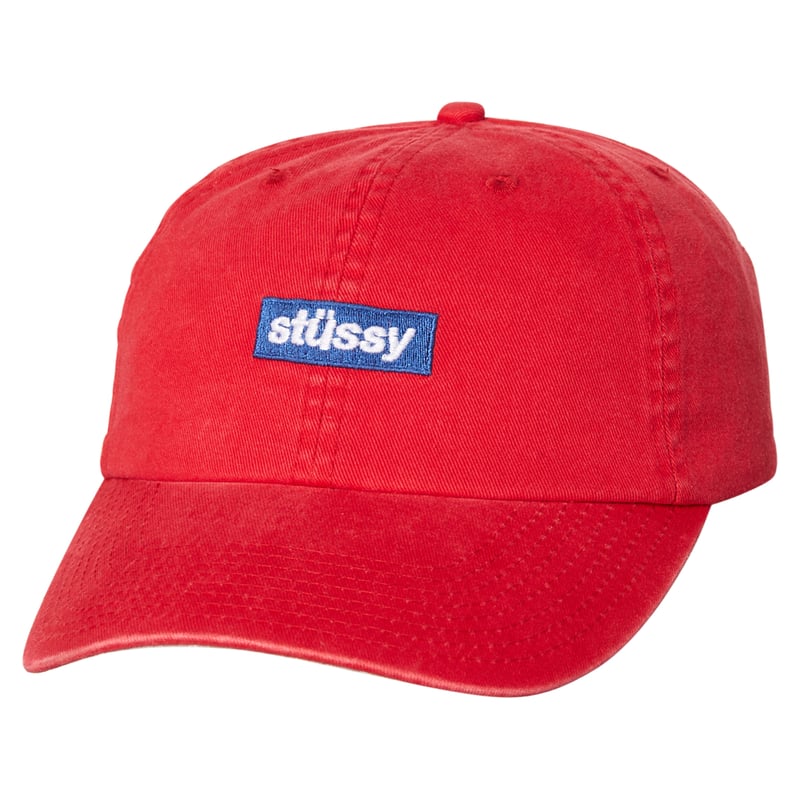STUSSY Boxed Italic Lo Pro Strapback Cap ステューシー STUSSY Boxed Italic Lo Pro Strapback Cap ステューシー