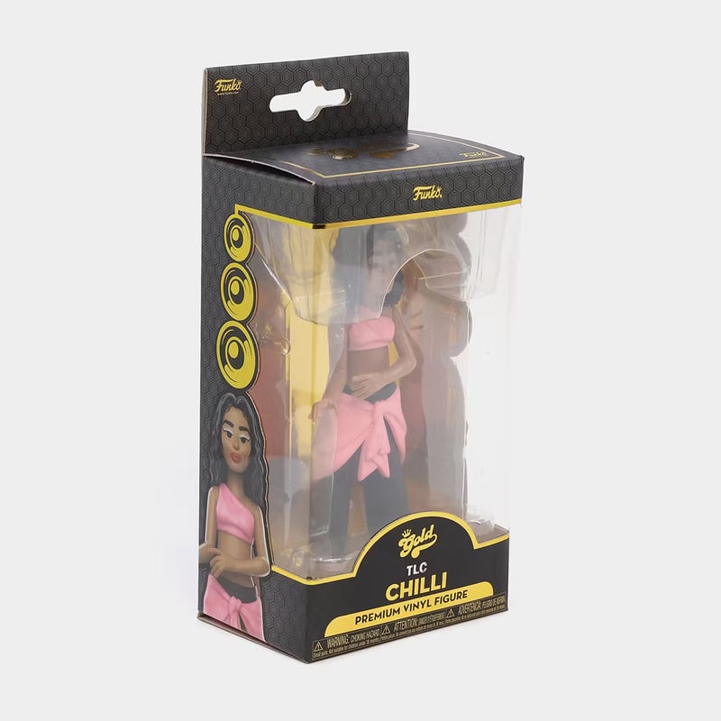 限定品　FUNKO GOLDシリーズ TLC 公式フィギュア Amazon.com: Funko Pop! Vinyl Gold: TLC - T-Boz, 5