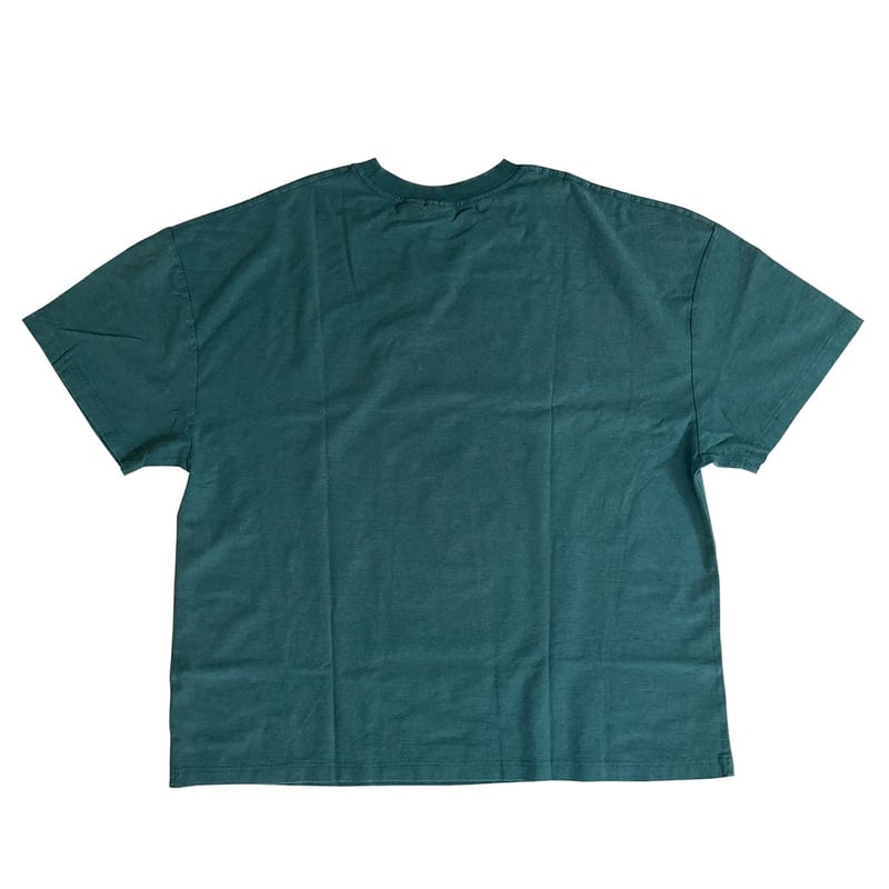 NIRVANA MUSIC TEE SHIRTS スマイル 半袖 ロゴTシャツ グリーン SM