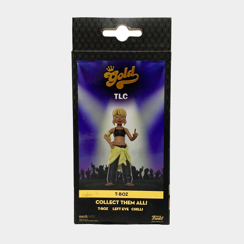 送料無料 Funko TLC T-Boz Vinyl Gold 5 Official Figu