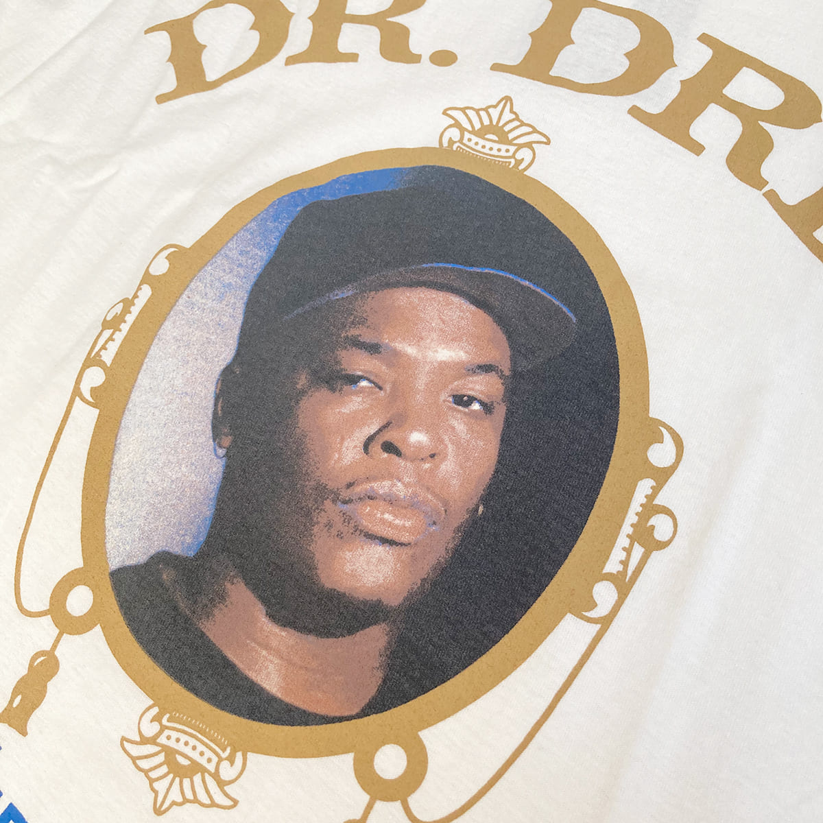 Dr.dre Chronic レコードジャケ　ラップT 白 パーカー XL Hip HOP(ヒップホップ)の取扱い店舗-Dr Dre (ドクター・ドレ