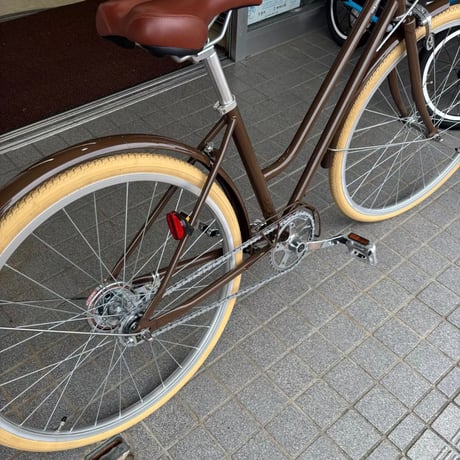 【実店舗受取専用】試乗車特別販売・この1台限り/  tokyobike（トーキョーバイク）TOKYOBIKE Jr. Step 24/エイコーンブラウン★子供用自転車