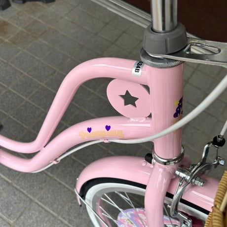【実店舗受取専用】アウトレット価格・この1台限り/】アサヒサイクル 『プリンピング』24インチ、カラー：ピンク／子供用自転車