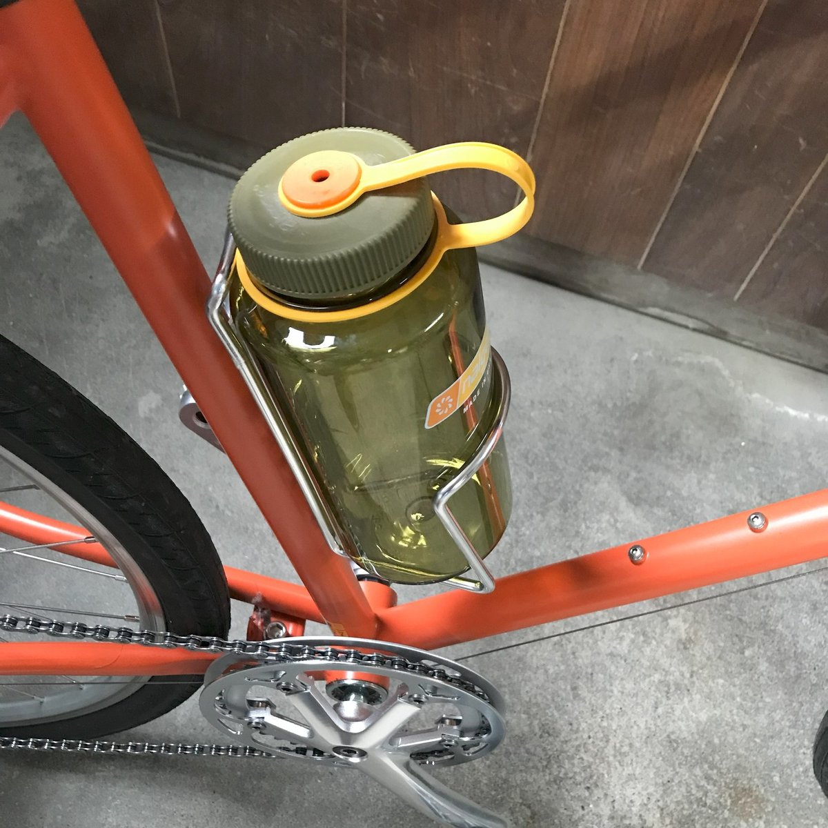 S*X様 ringle ボトルケージ oldmtb等に アルマイトグリーン リン S*X様 ringle ボトルケージ oldmtb等に アルマイトグリーン リン