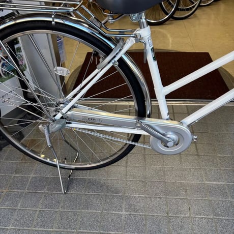 【実店舗受取専用】ブリヂストン BRIDGESTONE エグゼシティ S型フレーム EX73S4 27インチ 内装3段変速 ピュアホワイト