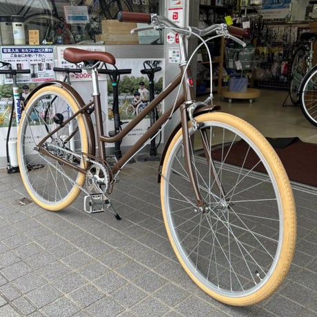 【実店舗受取専用】試乗車特別販売・この1台限り/  tokyobike（トーキョーバイク）TOKYOBIKE Jr. Step 24/エイコーンブラウン★子供用自転車