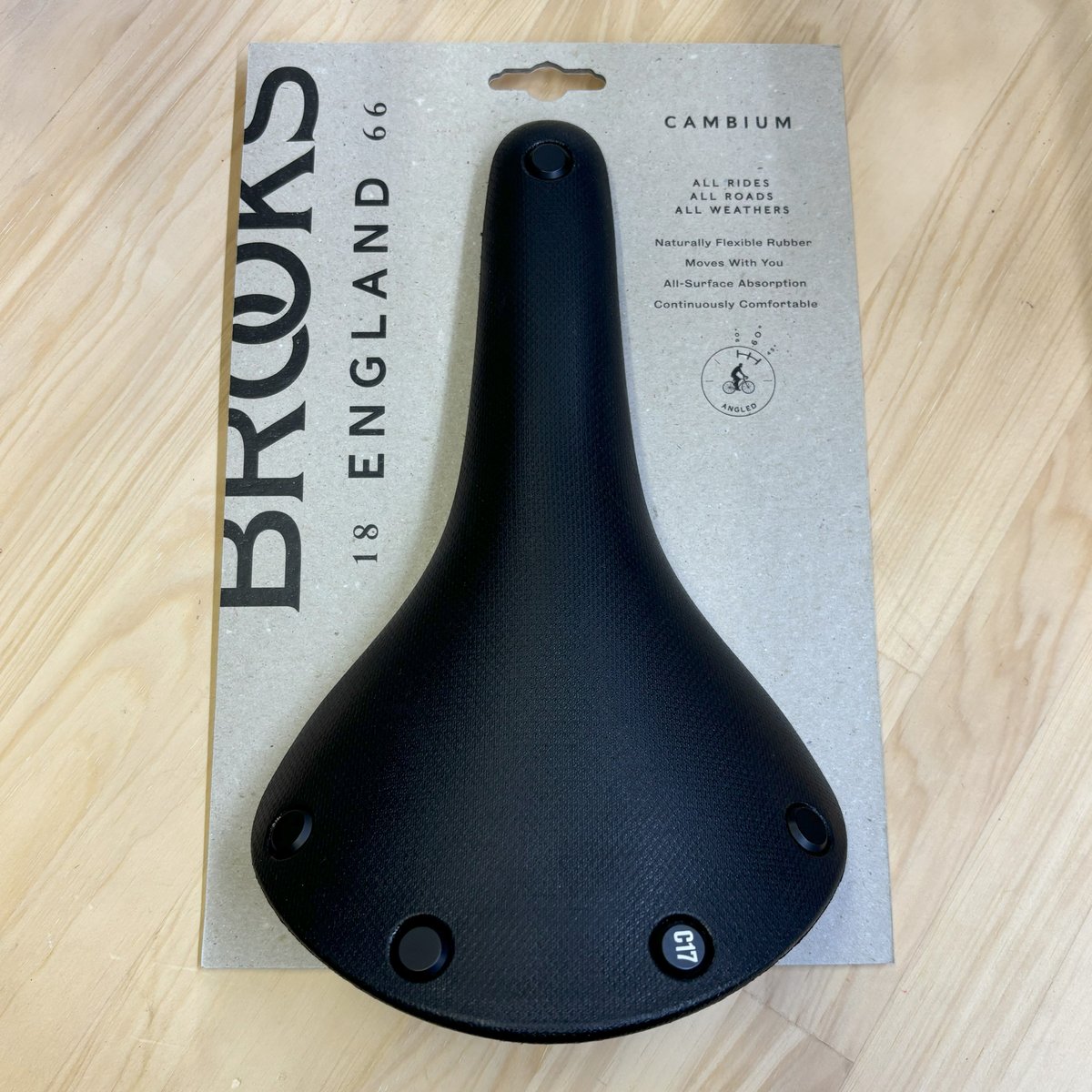 BROOKS（ブルックス）カンビウム（CAMBIUM）サドル C17 BLACK | 平野