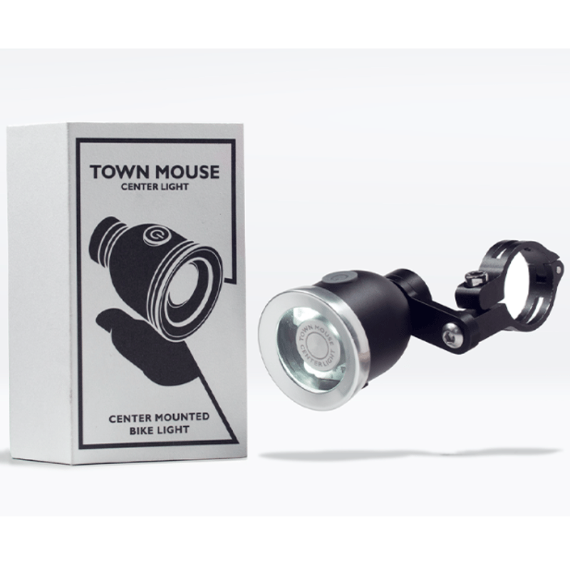 タウンマウス フロントライト マウント付き ブラック 自転車 TOWN MOUSE（タウンマウス）センターライト – GEEKTRADEオフィシャル