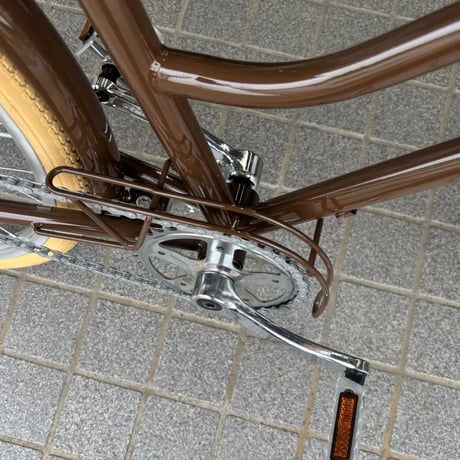【実店舗受取専用】試乗車特別販売・この1台限り/  tokyobike（トーキョーバイク）TOKYOBIKE Jr. Step 24/エイコーンブラウン★子供用自転車