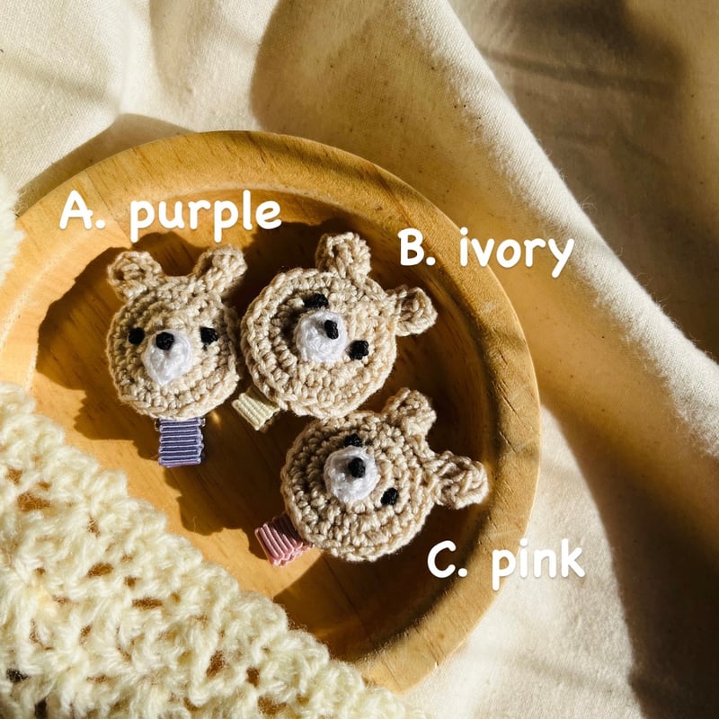 Mana様handmade♡パフュームうさぎ♡ぷっくりツインクリップ Mana様handmade♡パフュームうさぎ♡ぷっくりツインクリップ